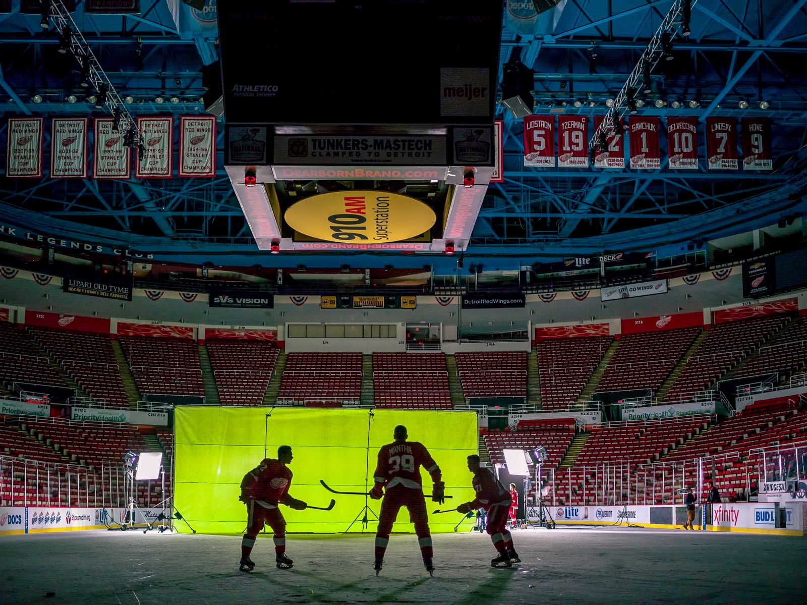 Media day set at Joe Louis Arena